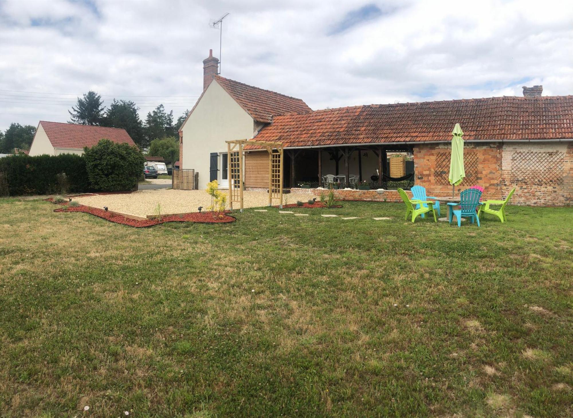 La Casa D'Olianna - Jolie Maison / Jeux / Grand Jardin Villeny Ngoại thất bức ảnh